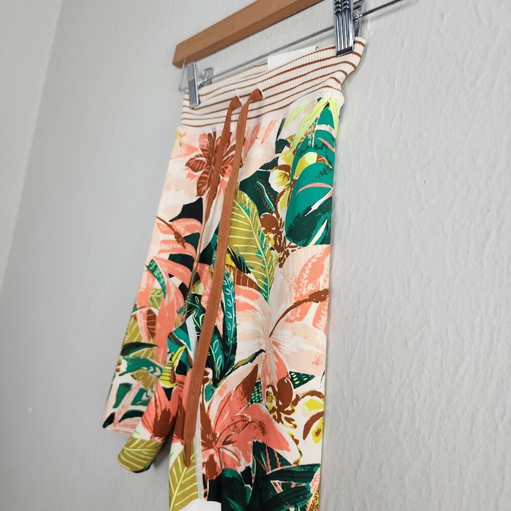 Aerie OFFLINE Goals Ribbed Drawcord Bike Shorts Peach Apricot Orange NWT Small - Picture 6 of 11